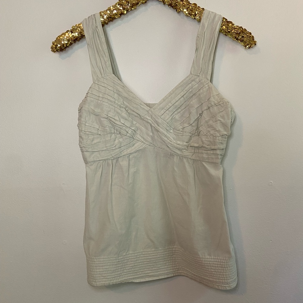 Edme & Esyllte Anthropologie Mint Green Tank Top - size 2